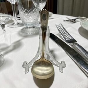 Marked Community Silver Louis XVI Cream Sauce Ladle 5.5" No Mono VTG 1911